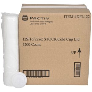 XSlot Lids, 12 – 22 oz., Translucent | Styled