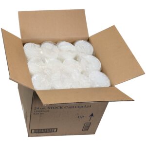 XSlot Lids, 24 oz., White | Packaged
