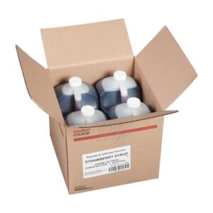 Strawberry Syrup | Packaged