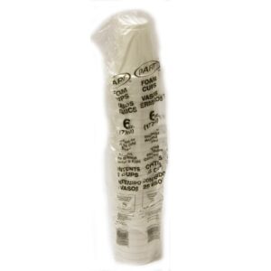 6 oz. Foam Cups | Packaged