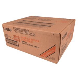 Regular Cut Sweet Potato Fries | Corrugated Box