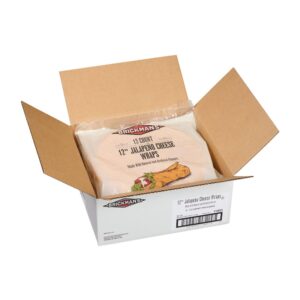 Cheese & Jalapeño Tortillas | Packaged