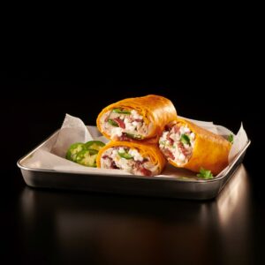 Cheese & Jalapeño Tortillas | Styled