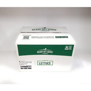 Chopped Iceberg Lettuce, 1×1 | Corrugated Box