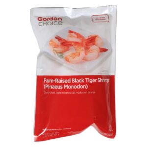 Farm-Raised Black Tiger Shrimp | Packaged