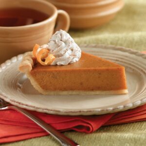 Pumpkin Pie, Unbaked | Styled