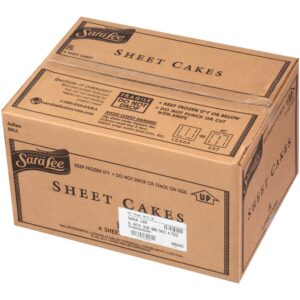 German Chocolate Iced Sheet Cake | Corrugated Box