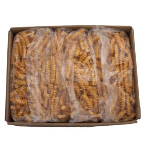 Oven Seasoned Fries, 1/2″, C/C, Crispy | Packaged