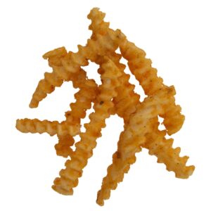 Oven Seasoned Fries, 1/2″, C/C, Crispy | Raw Item