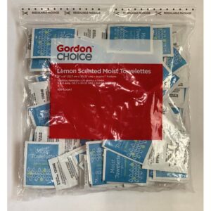 Moist Towelettes | Packaged