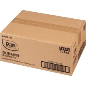Diced Mangos in Juice | Corrugated Box