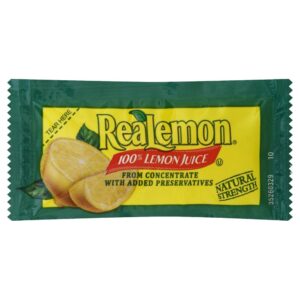 Lemon Juice Packets | Packaged