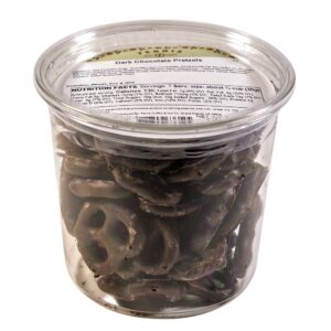 Dark Chocolate Pretzels | Packaged