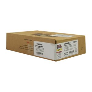 Corned Sirloin & Brisket Philly Beef Steak | Corrugated Box