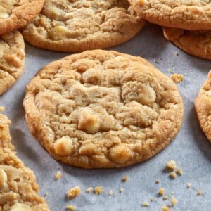 White Chocolate Macadamia Cookie Dough | Styled
