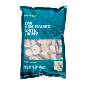 White Shrimp, Peeled & Deveined, Tail-On 13-15 ct. | Packaged