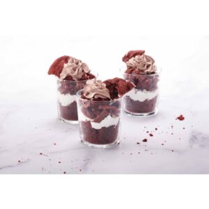 Red Velvet with White Chocolate Cookie Dough | Styled