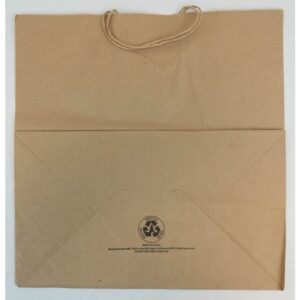 BAG PPR KRFT 16X10X16 W/HNDL 200CT | Raw Item