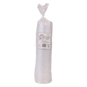 16 oz. Plastic Deli Containers | Packaged