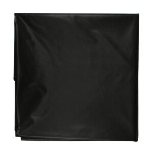 Plastic Tablecover, Round, Black, 82″ | Raw Item