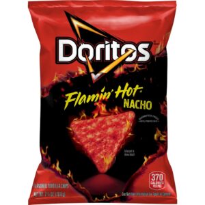 Nacho Cheese Chips, Flamin Hot, XVL | Packaged