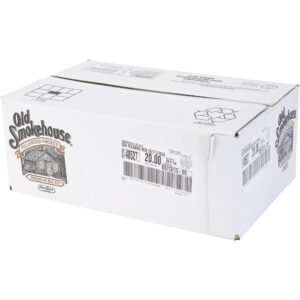 Pecan-Smoked Laid-Out Bacon, | Corrugated Box