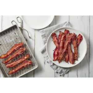 Pecan-Smoked Laid-Out Bacon, | Styled