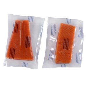Alaskan Coho Salmon Fillets | Packaged