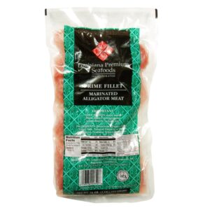 Alligator Fillets, Farm-Raised, Boneless, Skinless | Packaged