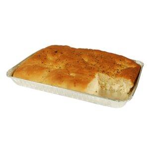 Garlic Herb SHT Foca Bread, 9×12″ | Raw Item