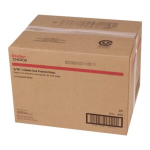 5/16″ Crinkle Cut French Fries | Corrugated Box