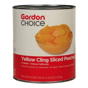 Water Pack Sliced Peaches | Packaged