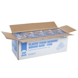 MARKER STEAK MEDIUM RARE 5-1000CT | Packaged