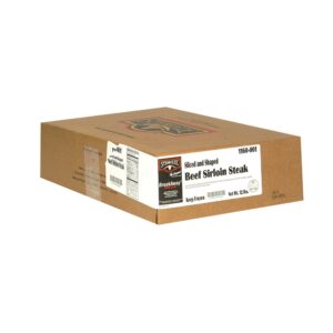 Sirloin Philly Beef Steak | Corrugated Box