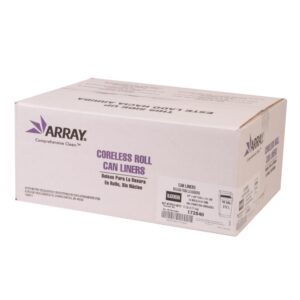 Black Can Liners, 56 gallon, 16 MIC | Corrugated Box