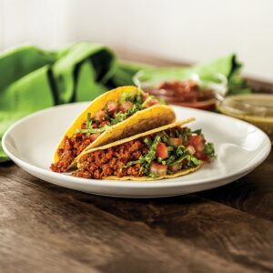 Plantbased Chorizo Sausage | Styled