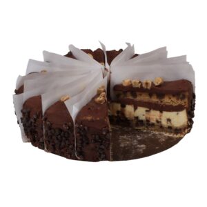 Chocolate Chip Cookie Dough Cheesecake | Raw Item