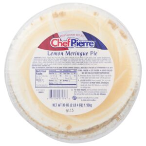10″ Lemon Meringue Pie | Packaged