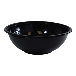 Sabert Black Plastic Bowl | Raw Item