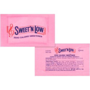 SUGAR SUB PC SWEET N LOW PINK | Packaged