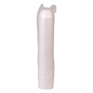 10 Ounce Foam Bowls, White | Packaged