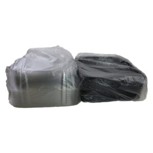 PLATTER COMBO PLAS 14.1″ BLK 2-25CT | Packaged