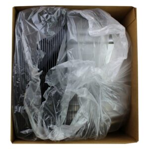 PLATTER COMBO PLAS 14.1″ BLK 2-25CT | Packaged