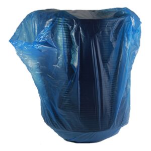 Black Plastic Bowl | Packaged