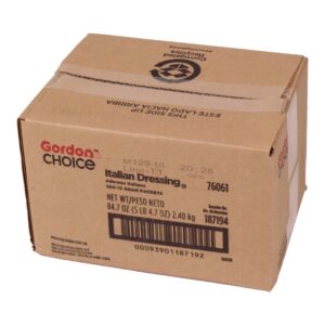 Italian Dressing | Corrugated Box