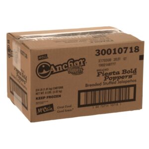 Fiesta Bold Stuffed Jalapeno Halves | Corrugated Box