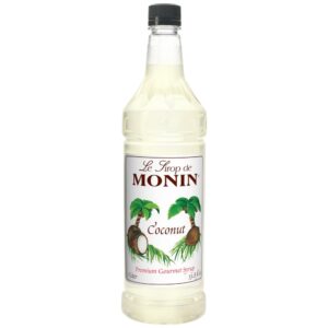 MONIN COCONUT SYRUP 1L | Packaged