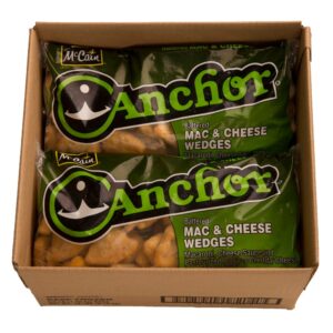 Battered Macaroni & Cheese Wedge | Packaged