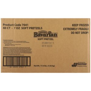 Soft Bavarian Sourdough Pretzels, 7 oz. | Corrugated Box