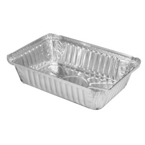 8×5.5″ Oblong Foil Container | Raw Item